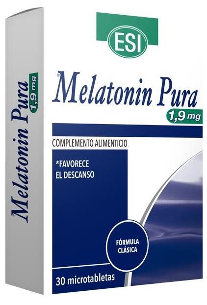 Melatonin Pura 1,9 mg · ESI · 30 comprimidos