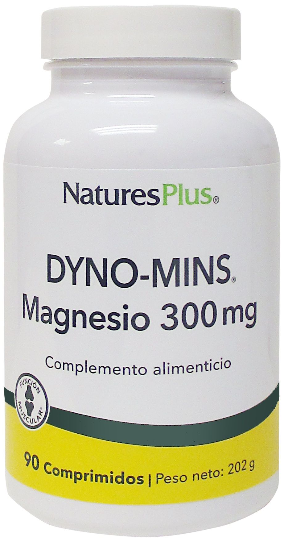 Dyno-Mins Magnesio 300 mg · Nature's Plus · 90 comprimidos