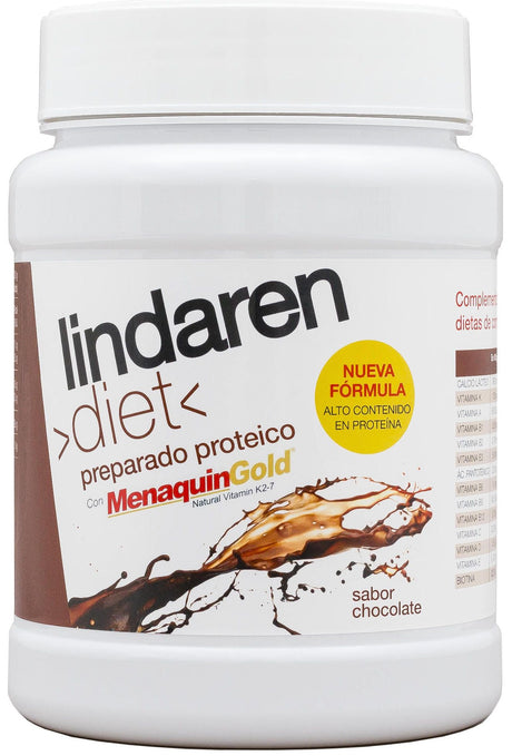 Preparado Proteico Sabor Chocolate - Lindaren Diet · Artesanía Agrícola · 225 gramos