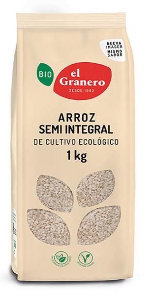 Arroz Semi Integral · El Granero Integral · 1 kg