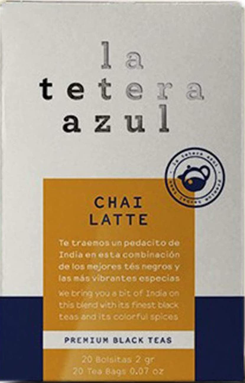 Chai Latte · La Tetera Azul · 20 filtros