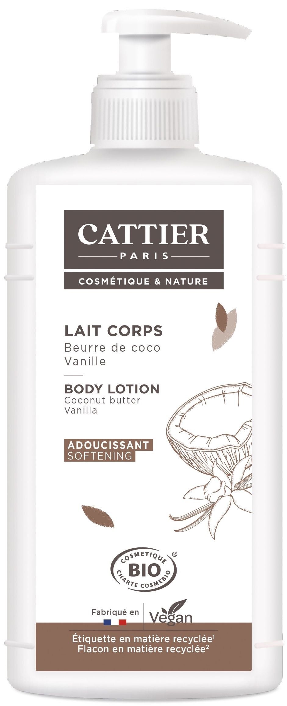 Leche Corporal Suavizante · Cattier · 500 ml