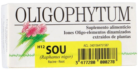 Oligophytum H12 SOU (Azufre) · Holistica · 100 gránulos