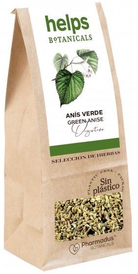 Anís Verde en Bolsa · Helps Botanicals · 80 gramos