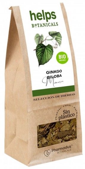 Ginkgo Biloba Eco en Bolsa · Helps Botanicals · 50 gramos