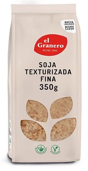 Soja Texturizada Fina · El Granero Integral · 350 gramos