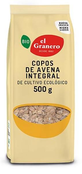 Copos de Avena Integral · El Granero Integral · 500 gramos