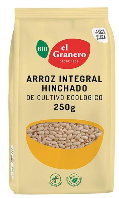 Arroz Integral Hinchado · El Granero Integral · 250 gramos