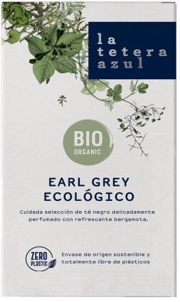 Earl Grey (Té Negro) Eco · La Tetera Azul · 20 pirámides