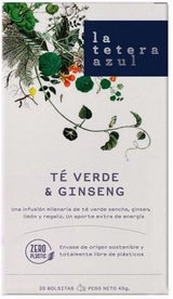 Té Verde & Ginseng · La Tetera Azul · 20 pirámides