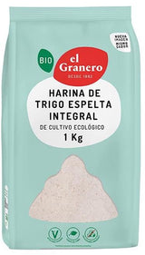 Harina de Trigo Espelta Integral · El Granero Integral · 1 kg