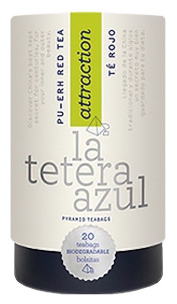 Té Rojo Pu-Erh Premium · La Tetera Azul · 20 pirámides