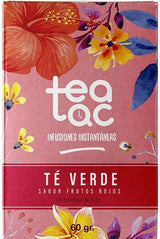 Tea Tac - Té Verde con Zumo de Frutos Rojos · La Tetera Azul · 20 sobres