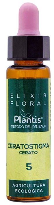 Elixir Floral Ceratostigma (Cerato) Nº 5 · Plantis · 10 ml