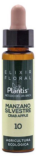 Elixir Floral Manzano Silvestre (Crab Apple) Nº 10 · Plantis · 10 ml