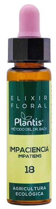 Elixir Floral Impaciencia (Impatiens) Nº 18 · Plantis · 10 ml