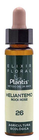 Elixir Floral Heliantemo (Rock rose) Nº 26 · Plantis · 10 ml