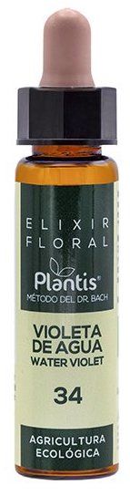 Elixir Floral Violeta de Agua (Water Violet) Nº 34 · Plantis · 10 ml