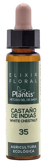 Elixir Floral Castaño de Indias (White Chestnut) Nº 35 · Plantis · 10 ml