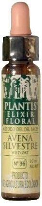 Elixir Floral Avena Silvestre (Wild oat) Nº 36 · Plantis · 10 ml