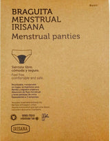 Braguita Menstrual · Irisana · Talla S