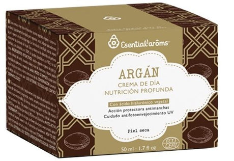 Crema de Día Nutrición Profunda de Argán · Esential'Aroms · 50 ml