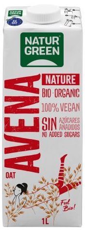 Bebida de Avena Nature Bio · Naturgreen · 1 litro