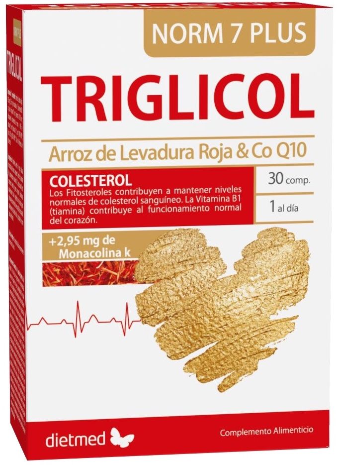 Triglicol NORM 7 Plus · Dietmed · 30 comprimidos