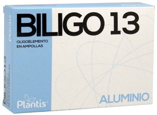 Biligo 13 - Aluminio · Plantis · 20 ampollas