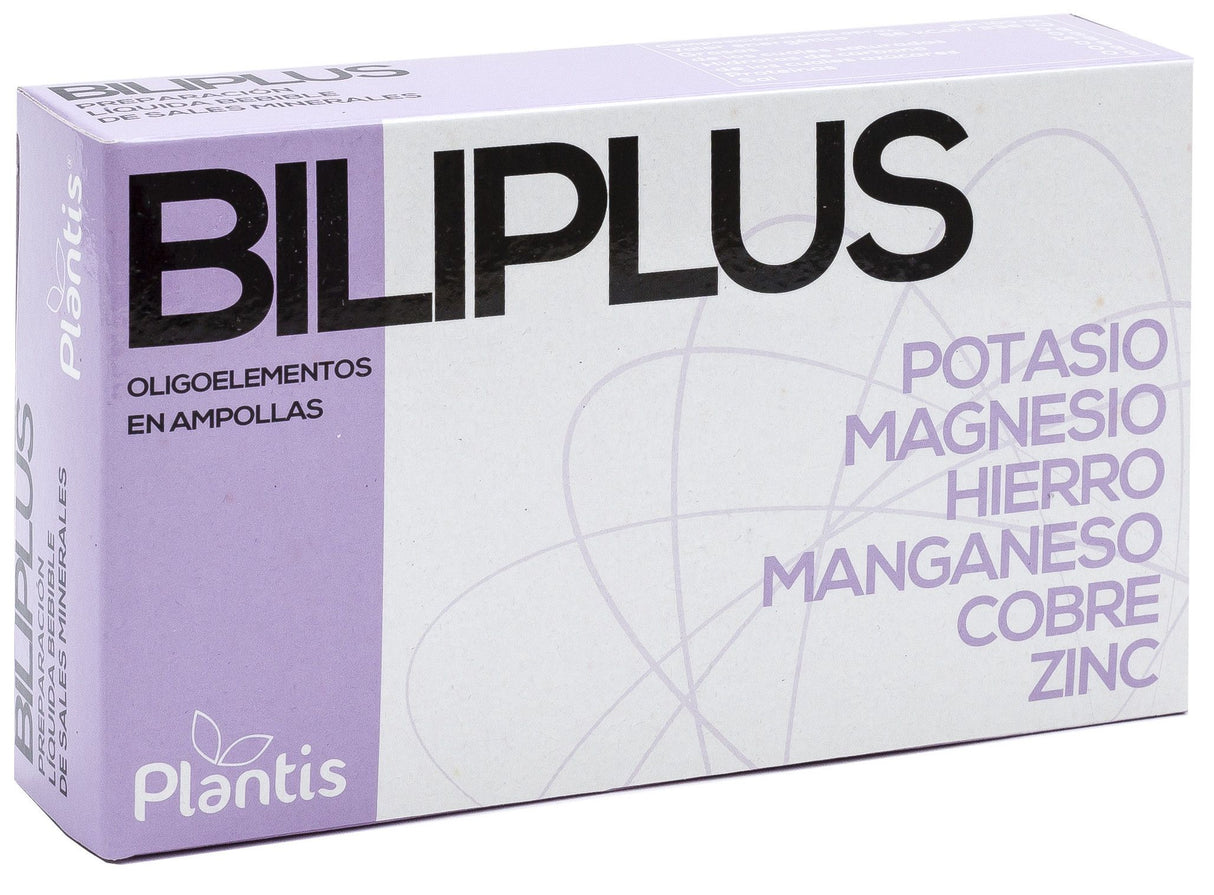 Biliplus · Plantis · 20 ampollas