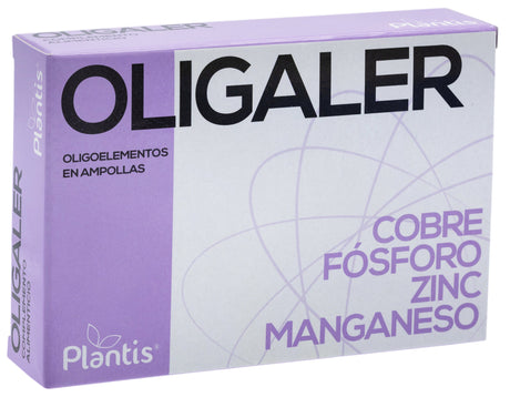 Oligaler · Plantis · 20 ampollas