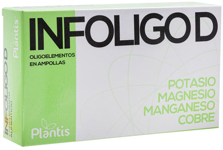 Infoligo D · Plantis · 20 ampollas