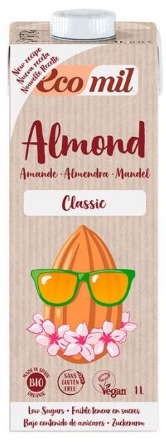 Bebida de Almendra Classic Bio · Ecomil · 1 litro