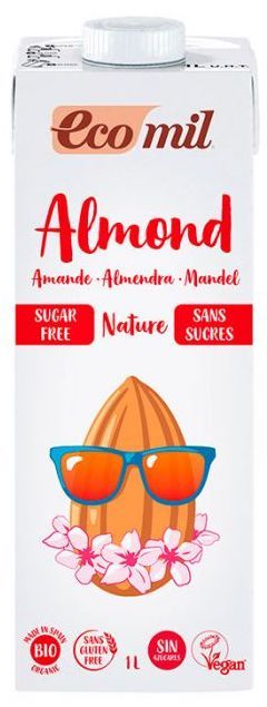 Bebida de Almendra Nature Bio · Ecomil · 1 litro