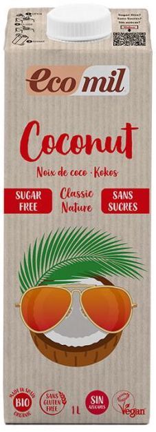 Bebida de Coco Classic Nature Bio · Ecomil · 1 litro