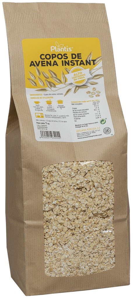 Copos de Avena Instant · Plantis · 1 kg