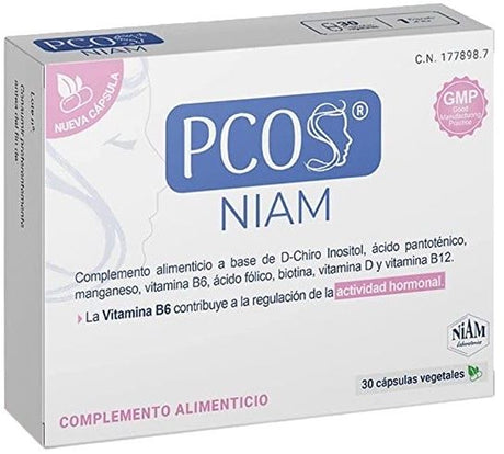 PCOS · Niam · 30 cápsulas