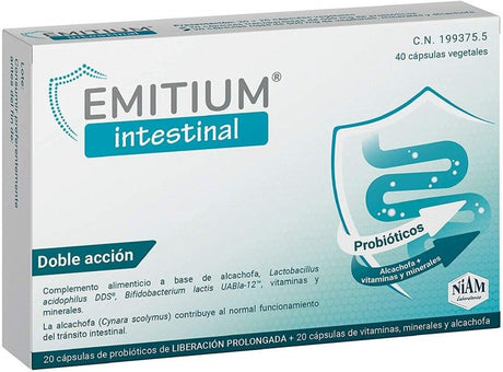 Emitium Intestinal · Niam · 40 cápsulas