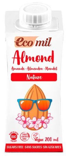 Bebida de Almendra Nature Bio · Ecomil · 200 ml