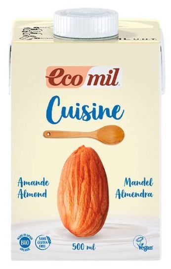 Crema para Cocinar - Cuisine Almendra Bio · Ecomil · 500 ml