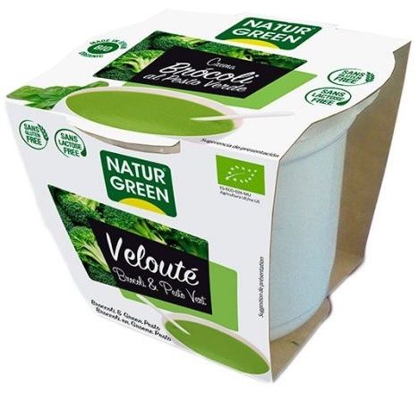 Crema de Brocoli al Pesto Verde · Naturgreen · 310 gramos