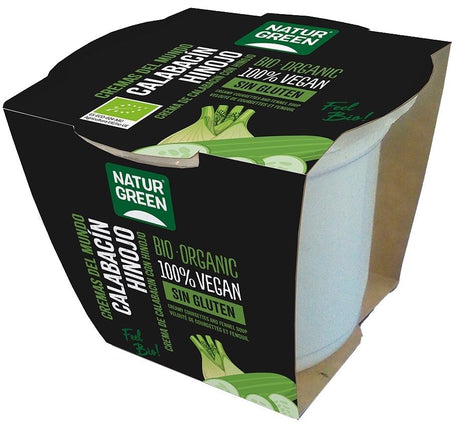 Crema de Calabacín al Hinojo Bio · Naturgreen · 310 gramos