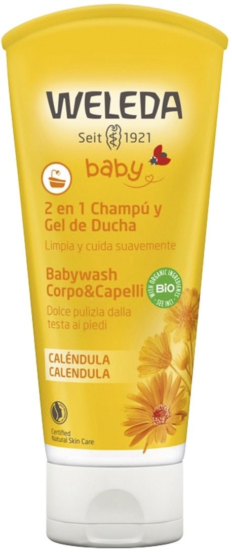 Champú & Gel de Ducha de Caléndula · Weleda · 200 ml