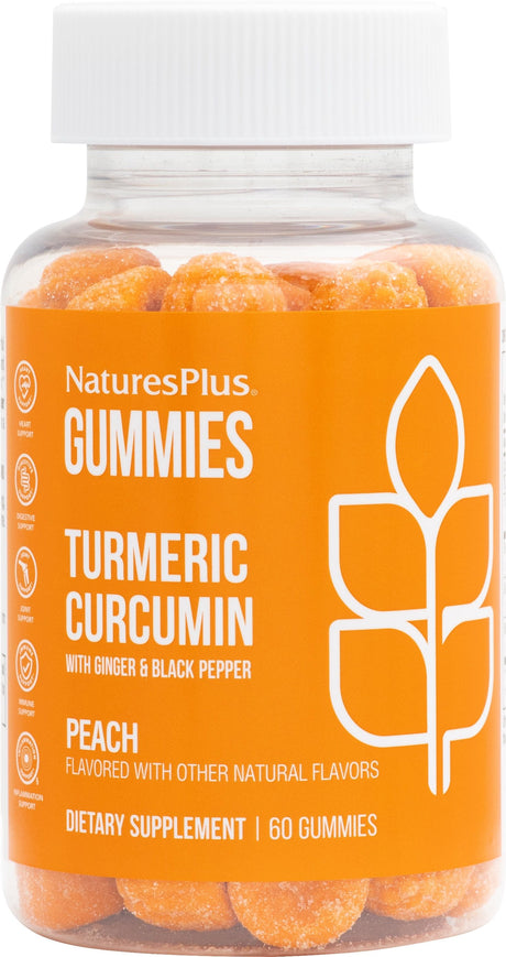 Gummies Cúrcuma · Nature's Plus · 60 gominolas