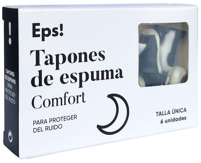 Tapones de Espuma Comfort · Eps! · 6 unidades