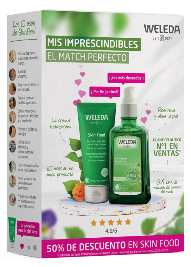 Pack Mis Imprescindibles - Aceite de Abedul + Skin Food · Weleda