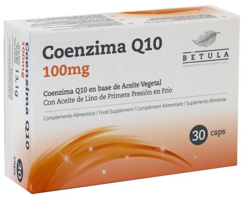 Coenzima Q10 100 mg · Betula · 30 cápsulas