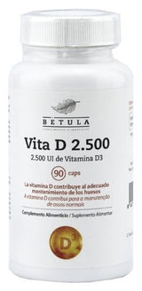 Vita D 2.500 UI · Betula · 90 cápsulas