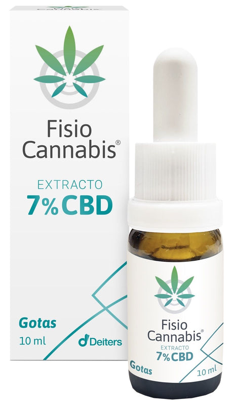 FisioCannabis Extracto 7% CBD · Deiters · 10 ml