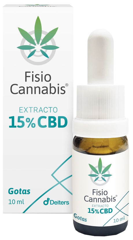 FisioCannabis Extracto 15% CBD · Deiters · 10 ml